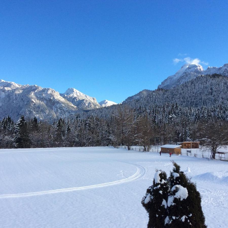 Chalet Im Haus Schlossblick ฟุสเซ่น ภายนอก รูปภาพ